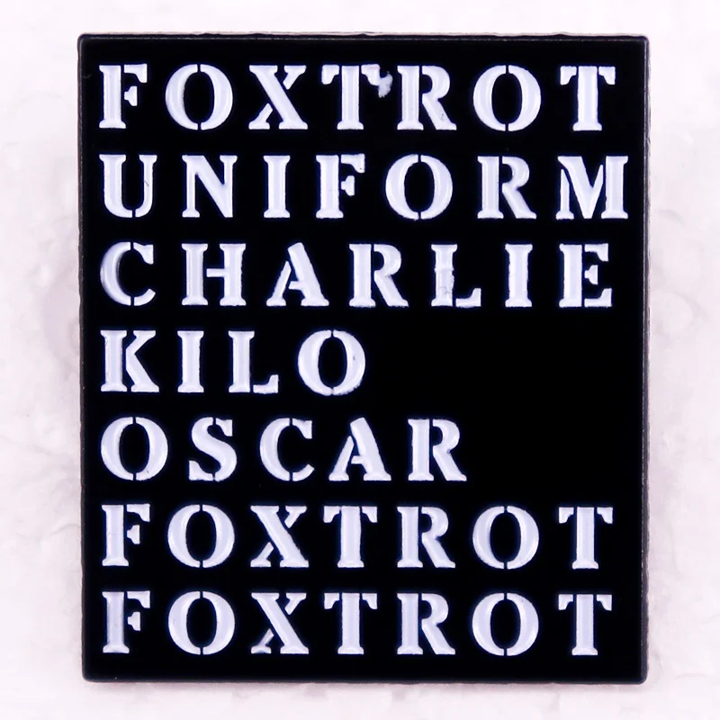 American rock band music song badge foxtrot Enamel Pin brooch jewelry Backpack Decorate fans Gift
American rock band music song badge foxtrot Enamel Pin brooch jewelry Backpack Decorate fans Gift