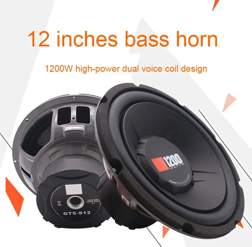 New Car Sound Bass Speaker 12 Inch Super Bass Basin Car Pure Bass High Power Modification
New Car Sound Bass Speaker 12 Inch Super Bass Basin Car Pure Bass High Power Modification