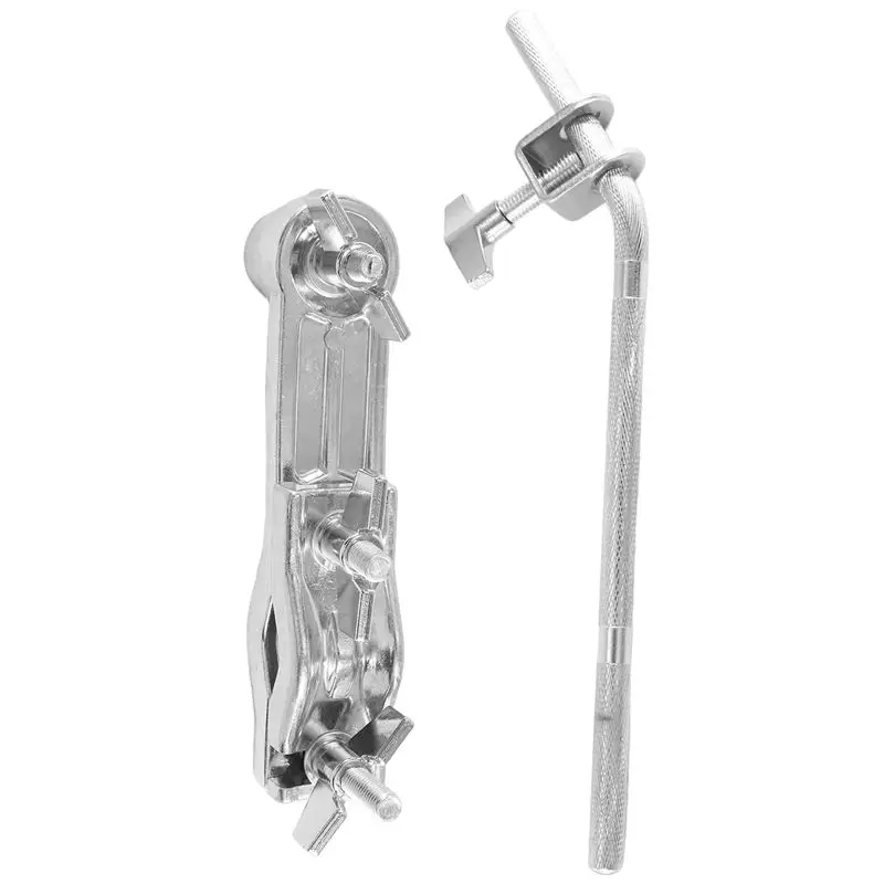 ABJM-1 Piece Cowbell Holder Cowbell Extension Clip Silver Cowbell Extension Rack Cowbell Retainer Lock Bent Drum Connection Bars
ABJM-1 Piece Cowbell Holder Cowbell Extension Clip Silver Cowbell Extension Rack Cowbell Retainer Lock Bent Drum Connection Bars