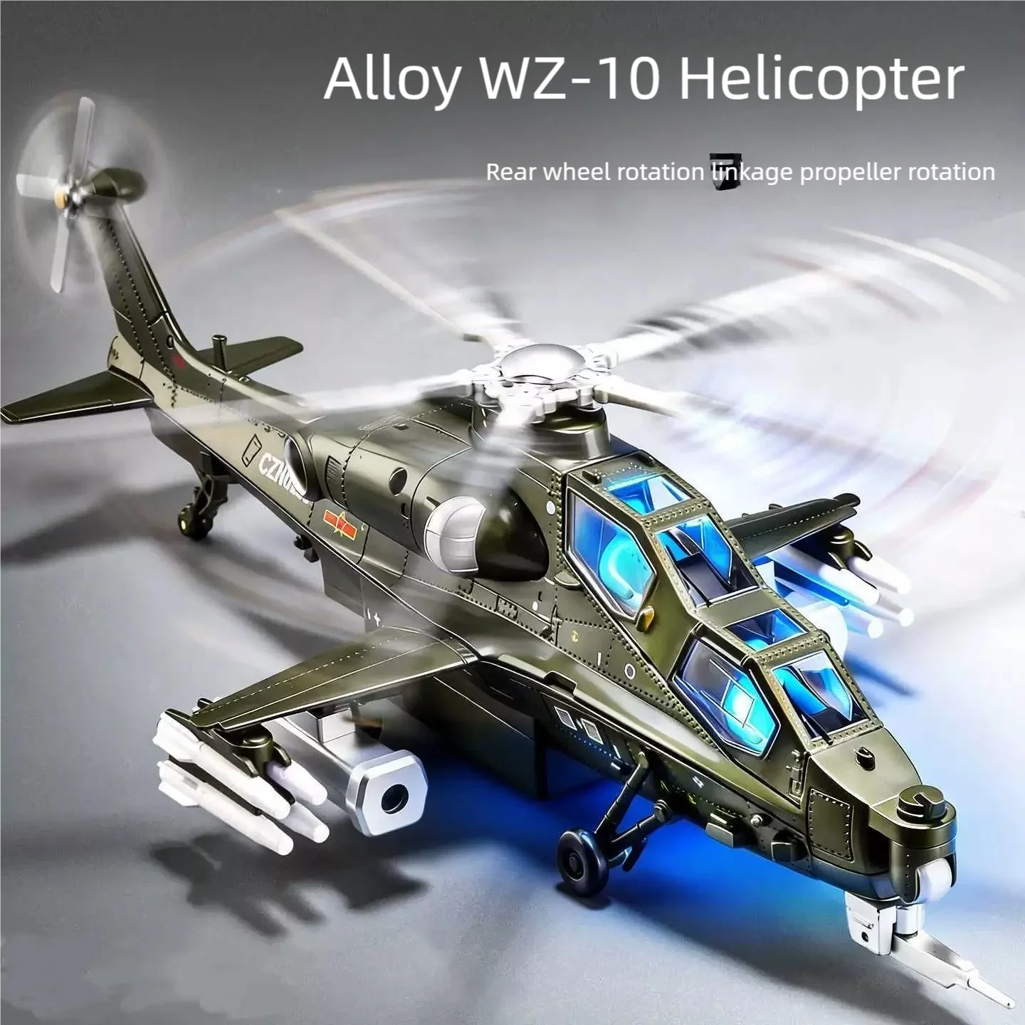 1:52 Scale Z-10 Helicopter Model Toy Alloy Diecast Airplane Simulation Military Fighter Aircraft Pullback Surprise Gift For Boy
1:52 Scale Z-10 Helicopter Model Toy Alloy Diecast Airplane Simulation Military Fighter Aircraft Pullback Surprise Gift For Boy