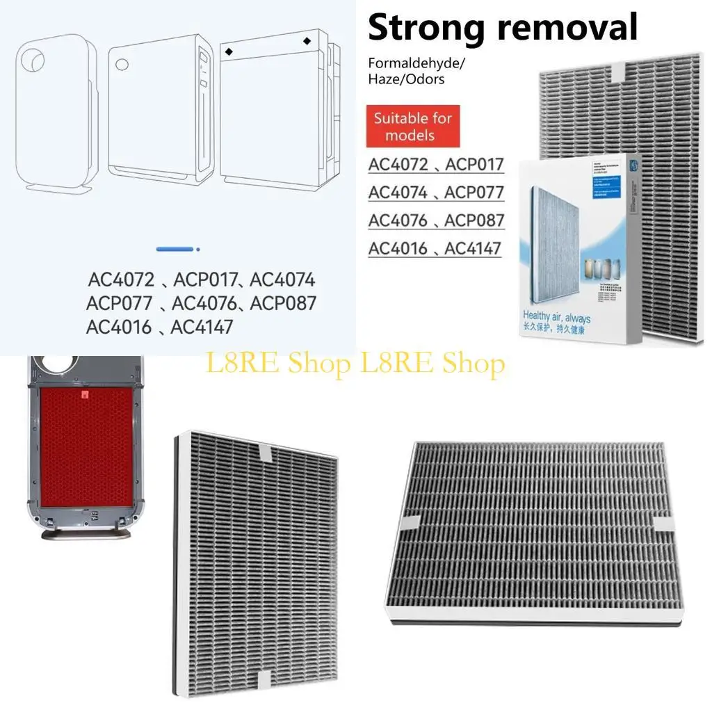L8RE Air Purifiers Replacement Filter Accessories for AC4072 ACP017 AC4074 ACP077
L8RE Air Purifiers Replacement Filter Accessories for AC4072 ACP017 AC4074 ACP077
