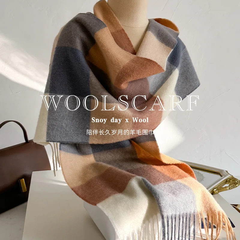 Шарф из 100% шерсти, зимние теплые шарфы для шеи, женские и мужские клетчатые утепленные шали для женщин, модные шарфы, черные, розовые, высокое качество
Шарф из 100% шерсти, зимние теплые шарфы для шеи, женские и мужские клетчатые утепленные шали для женщин, модные шарфы, черные, розовые, высокое качество