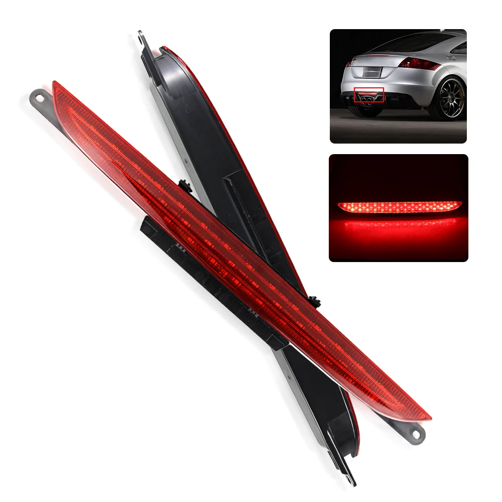 1PC Smoked/Red Lens LED High Mount Stop Lamp For Audi MK2 TT 8J 2006 2007 2008 2009 2010 2011 2012 2013 2014 Third Brake Light
1PC Smoked/Red Lens LED High Mount Stop Lamp For Audi MK2 TT 8J 2006 2007 2008 2009 2010 2011 2012 2013 2014 Third Brake Light