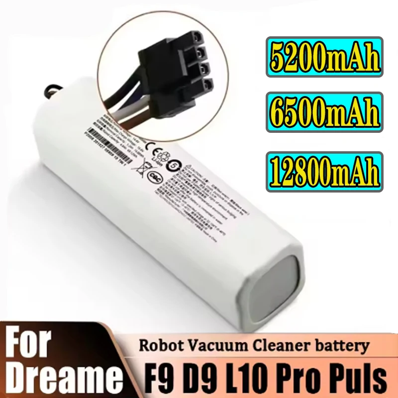 14.4V 12800mAh High Capacity Replacement Battery for Xiaomi Mijia Mi Sweeping Mopping Robot Vacuum Cleaner X10+PLUS B101CN OMNI
14.4V 12800mAh High Capacity Replacement Battery for Xiaomi Mijia Mi Sweeping Mopping Robot Vacuum Cleaner X10+PLUS B101CN OMNI