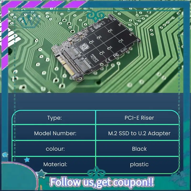 Модернизированный 2 в 1 M.2 Nvme SATA U2PCB M.2 NVME SSD Key M Key B SSD адаптер U.2 SFF-8639 Pcie M2 конвертер часть настольного компьютера
Модернизированный 2 в 1 M.2 Nvme SATA U2PCB M.2 NVME SSD Key M Key B SSD адаптер U.2 SFF-8639 Pcie M2 конвертер часть настольного компьютера