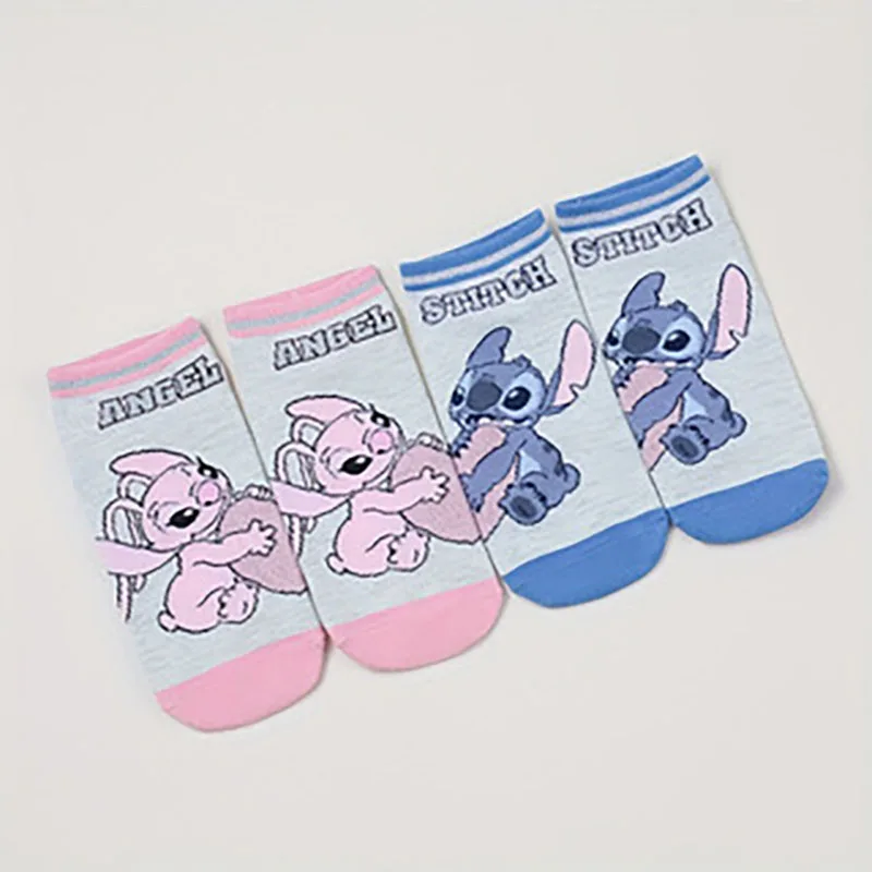 New Stitch Cotton Socks Cartoon Anime Pattern Women's Knitted Ankle Boat Socks Comfort Breathability and Casual Short Socks
New Stitch Cotton Socks Cartoon Anime Pattern Women's Knitted Ankle Boat Socks Comfort Breathability and Casual Short Socks