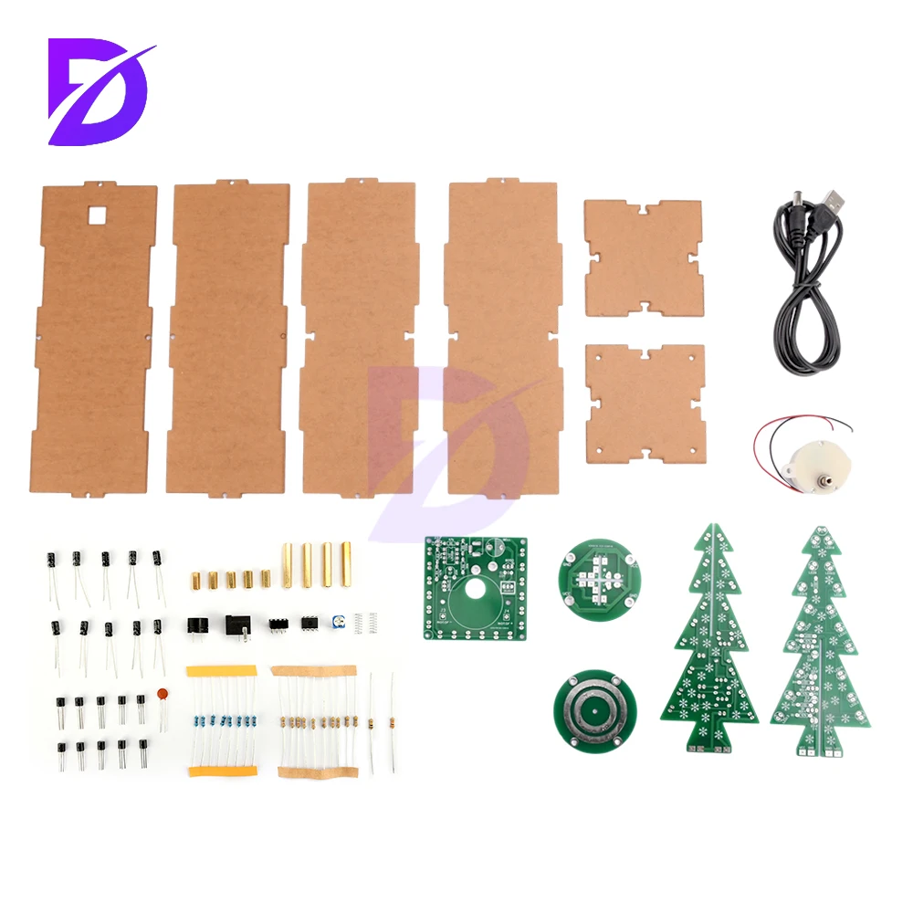 Rotating Colorful Music Christmas Tree Led Flowing Water Electronic Diy Electronic Kit Christmas Decoration Gift
Rotating Colorful Music Christmas Tree Led Flowing Water Electronic Diy Electronic Kit Christmas Decoration Gift