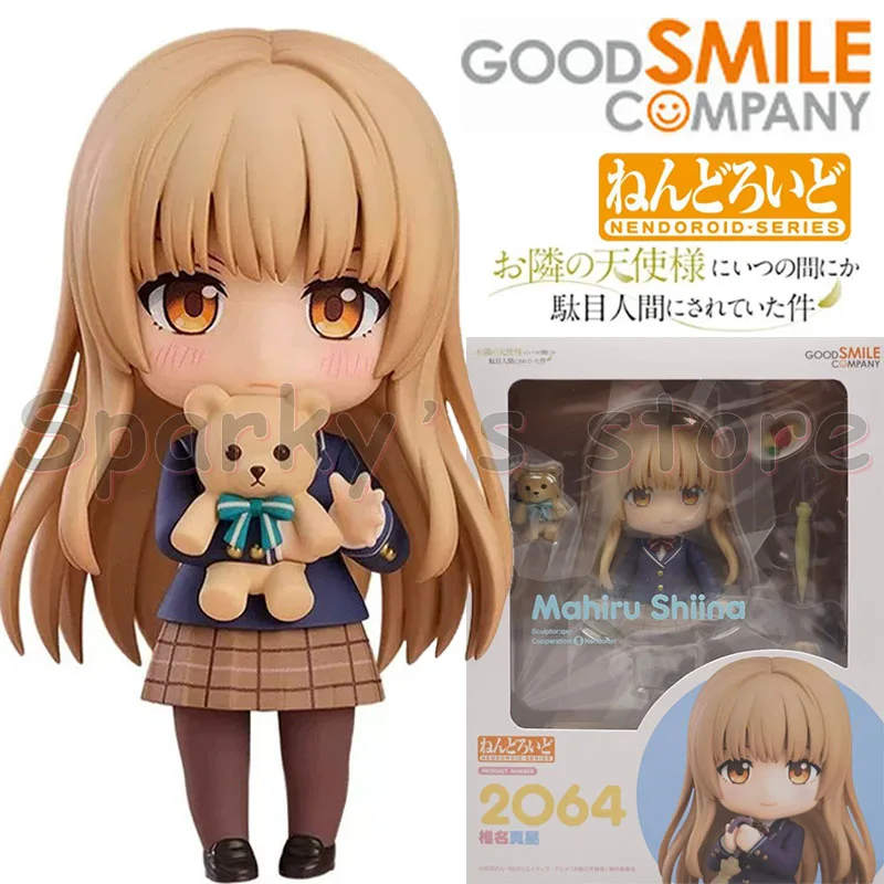 Хорошая улыбка, оригинальная серия NENDOROID 2064, ложки ангела на следующей дверь, ротен, аниме, Mahiru Shiina, экшн-игрушки для детей, подарки
Хорошая улыбка, оригинальная серия NENDOROID 2064, ложки ангела на следующей дверь, ротен, аниме, Mahiru Shiina, экшн-игрушки для детей, подарки