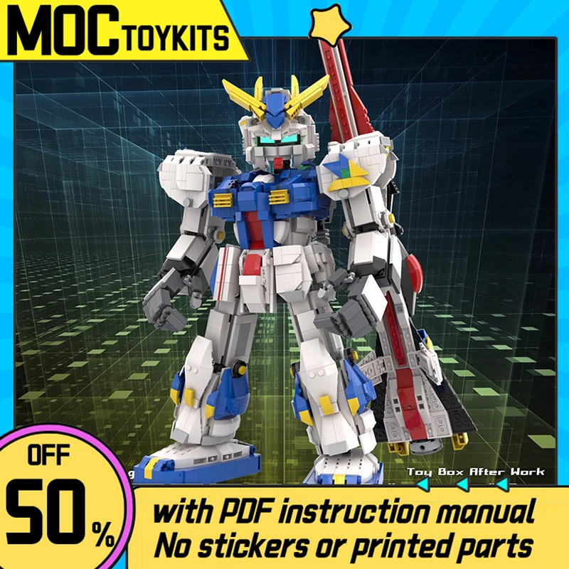 Серия Mech Warrior MOC, строительные блоки, креативный робот RX-93FF, кирпич, набор моделей «сделай сам», детская игрушка в подарок
Серия Mech Warrior MOC, строительные блоки, креативный робот RX-93FF, кирпич, набор моделей «сделай сам», детская игрушка в подарок