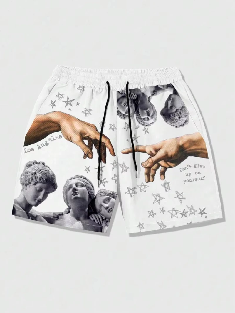 New Statue Of Goddess Pattern Men Short Pants 3D Print Hand Loose Casual Harajuku Beach Shorts Sport Quick Dry Men Swim Trunks
New Statue Of Goddess Pattern Men Short Pants 3D Print Hand Loose Casual Harajuku Beach Shorts Sport Quick Dry Men Swim Trunks