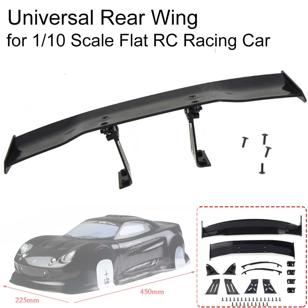 Universal Rear Wing for 1/10 Scale RC Drift Car Plastic Drift Road Body Rear Spoiler Wings Remote Control Racing Car Part
Universal Rear Wing for 1/10 Scale RC Drift Car Plastic Drift Road Body Rear Spoiler Wings Remote Control Racing Car Part