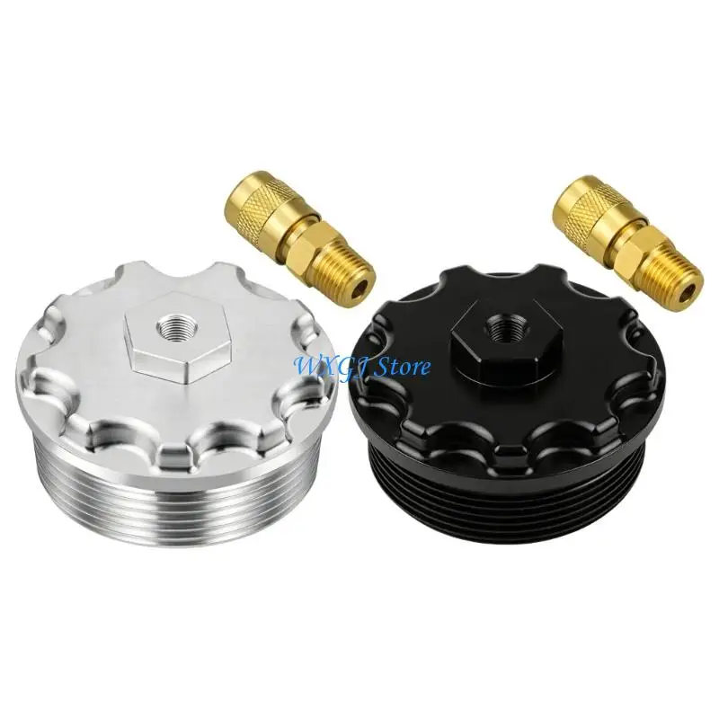 37JE Filter Caps Automotive Accessory Easy Installation Filter Cap with Pressure Port for 6.0L 2003-2007
37JE Filter Caps Automotive Accessory Easy Installation Filter Cap with Pressure Port for 6.0L 2003-2007