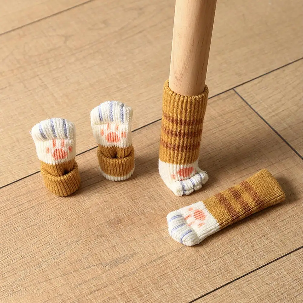 4 Pcs Chair Leg Covers Noise-Reducing Chair Furniture Socks Non Slip Cat Paw Chair Leg Socks Table Leg Floor Protectors
4 Pcs Chair Leg Covers Noise-Reducing Chair Furniture Socks Non Slip Cat Paw Chair Leg Socks Table Leg Floor Protectors