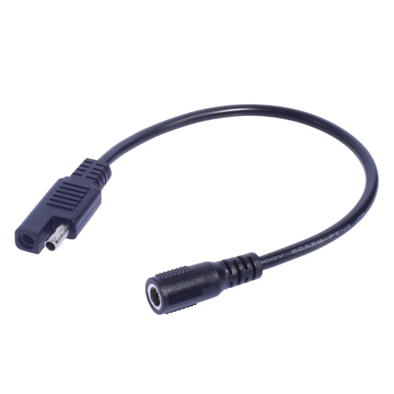 25cm DC5.5x2.1mm Female to SAE Male Plug Converter Adapter Cable for Solar Panel Solar Panel Car Motorcycles
25cm DC5.5x2.1mm Female to SAE Male Plug Converter Adapter Cable for Solar Panel Solar Panel Car Motorcycles