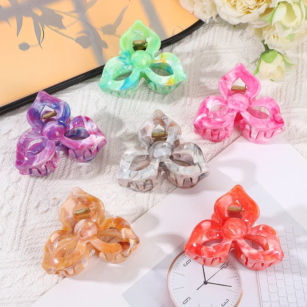 New Colorful Hair Clips for Women Sweet Flower Hair Accessories Premium Shark Clip for Wedding Hawaiian Christmas Parties
New Colorful Hair Clips for Women Sweet Flower Hair Accessories Premium Shark Clip for Wedding Hawaiian Christmas Parties