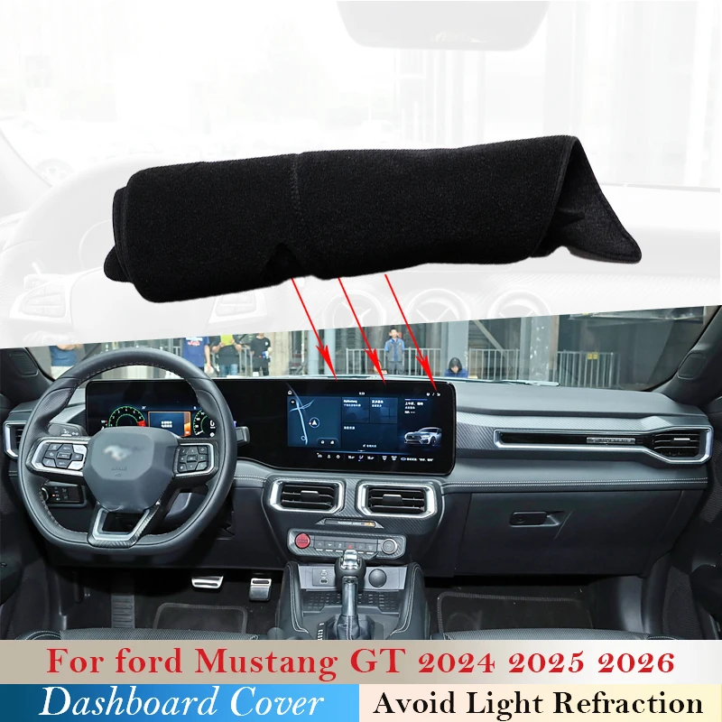 For ford Mustang GT 2024 2025 2026 Car Accessories Anti-Slip Mat Dashboard Cover Pad Sunshade Dashmat Protect Carpet Dash Rug
For ford Mustang GT 2024 2025 2026 Car Accessories Anti-Slip Mat Dashboard Cover Pad Sunshade Dashmat Protect Carpet Dash Rug