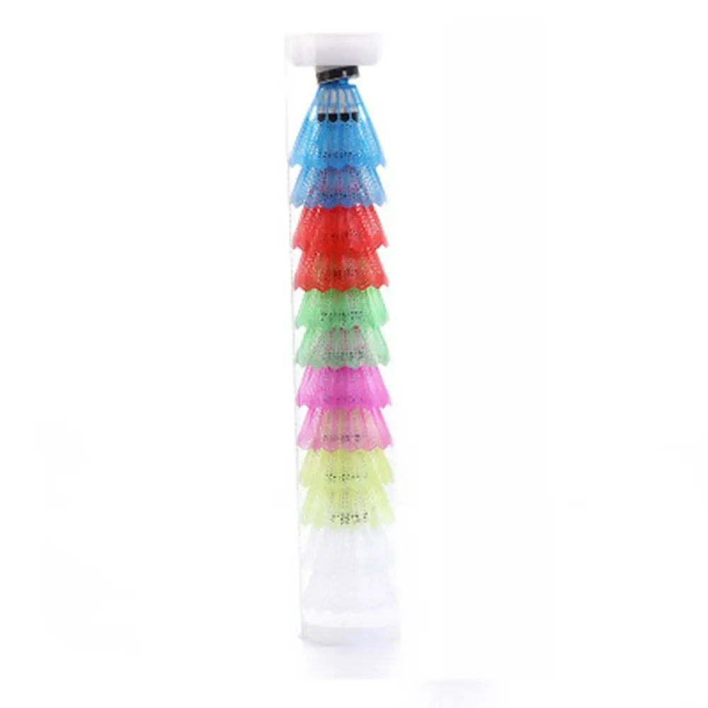 12pcs Racquet Sports Sports Game Colorful Sport Training Shuttlecock Training Ball Shuttlecocks Products Badminton Balls
12pcs Racquet Sports Sports Game Colorful Sport Training Shuttlecock Training Ball Shuttlecocks Products Badminton Balls