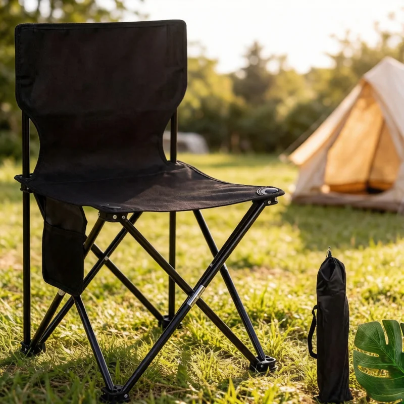 Outdoor Foldable Camping Chair with Side Pocket, Picnic Oxford Cloth Portable Beach Fishing Chair, Outdoor Seat
Outdoor Foldable Camping Chair with Side Pocket, Picnic Oxford Cloth Portable Beach Fishing Chair, Outdoor Seat