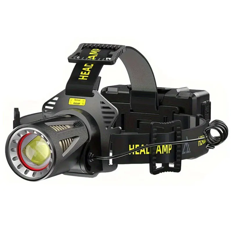 Strong light headlight long battery life lithium battery intelligent induction headlight high lumen portable
Strong light headlight long battery life lithium battery intelligent induction headlight high lumen portable
