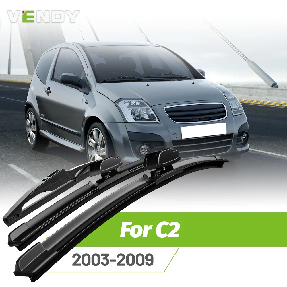 Комплект передних и задних щеток стеклоочистителя для Citroen C2 2003-2009, щетки для очистки лобового стекла, 24 "+18 "+12"
Комплект передних и задних щеток стеклоочистителя для Citroen C2 2003-2009, щетки для очистки лобового стекла, 24 "+18 "+12"