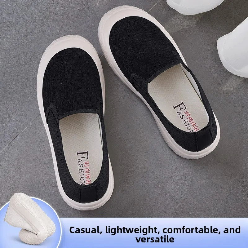 Fashionable Casual Canvas Slip-On Women's Fishing Shoes Thick Bottom Leisure Cloth Shoes Spring Autumn New Style KIAPURDEN
Fashionable Casual Canvas Slip-On Women's Fishing Shoes Thick Bottom Leisure Cloth Shoes Spring Autumn New Style KIAPURDEN
