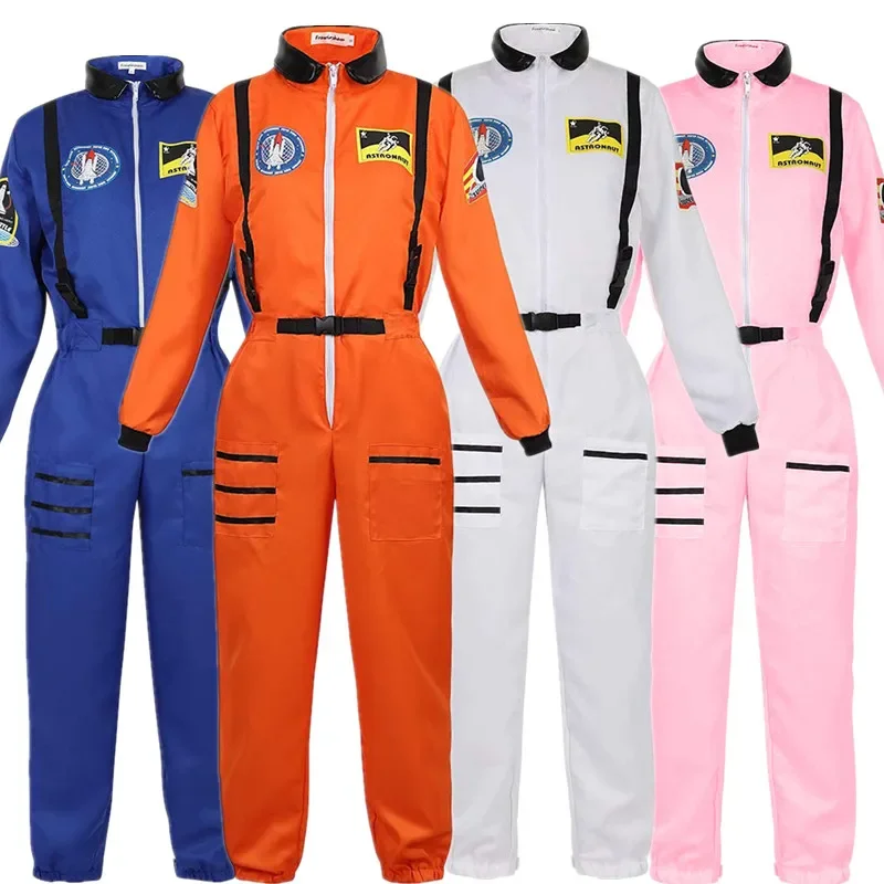 Costume de Cosplay d'astronaute de vol d'halloween, combinaison de fête de carnaval pour adultes, uniforme de pilote familial
Costume de Cosplay d'astronaute de vol d'halloween, combinaison de fête de carnaval pour adultes, uniforme de pilote familial
