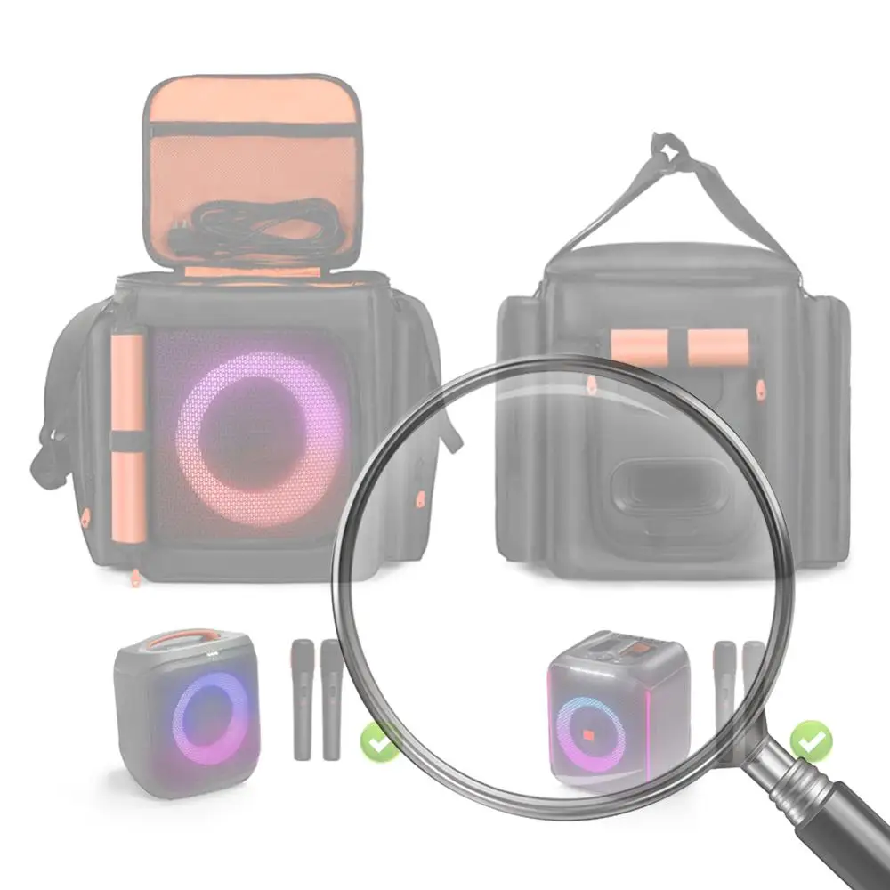 Защитный чехол для колонки JBL Partybox Encore Essential 2 с карманом для микрофона, двусторонняя сумка для хранения колонки, водонепроницаемый
Защитный чехол для колонки JBL Partybox Encore Essential 2 с карманом для микрофона, двусторонняя сумка для хранения колонки, водонепроницаемый