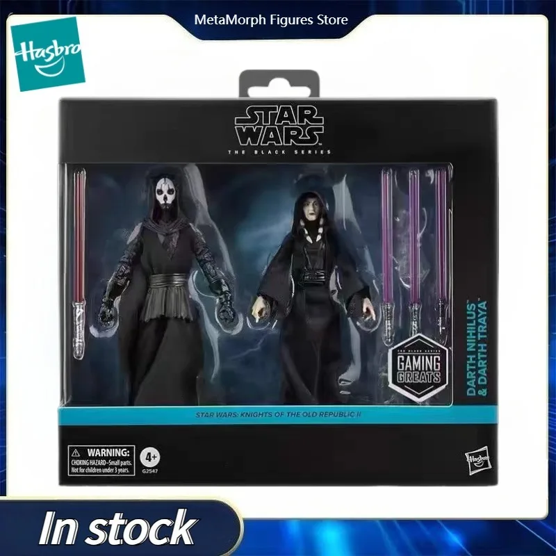 【Pre Sale】Original Hasbro Star Wars The Black Series DARTH NIHILUS & DARTH TRAYA Anime Figure Toys Model Ornaments
【Pre Sale】Original Hasbro Star Wars The Black Series DARTH NIHILUS & DARTH TRAYA Anime Figure Toys Model Ornaments