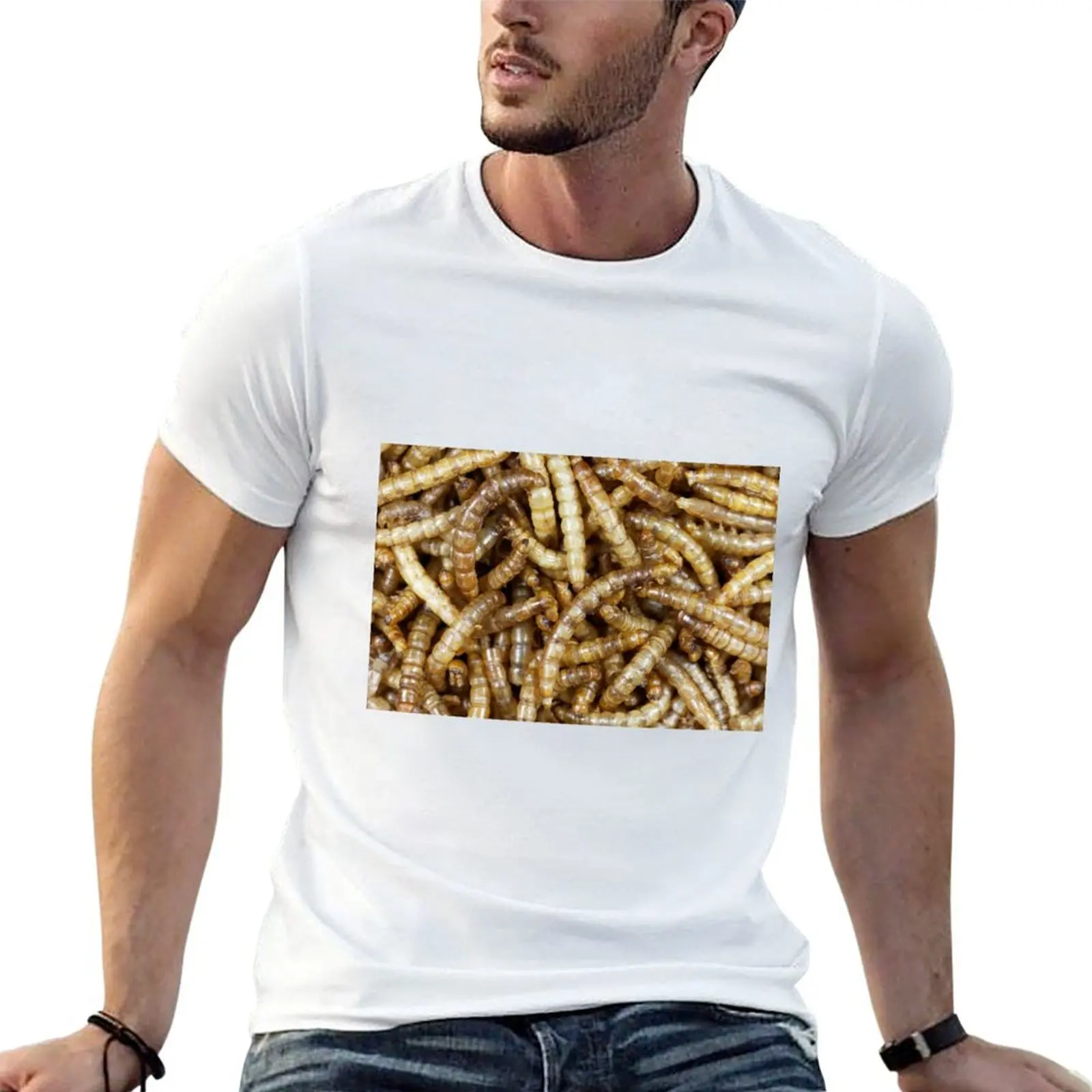 Dried Mealworms (Tenebrio molitor) T-Shirt t shirt man luxury funny t shirts man man t shirts for men casual T-shirt
Dried Mealworms (Tenebrio molitor) T-Shirt t shirt man luxury funny t shirts man man t shirts for men casual T-shirt