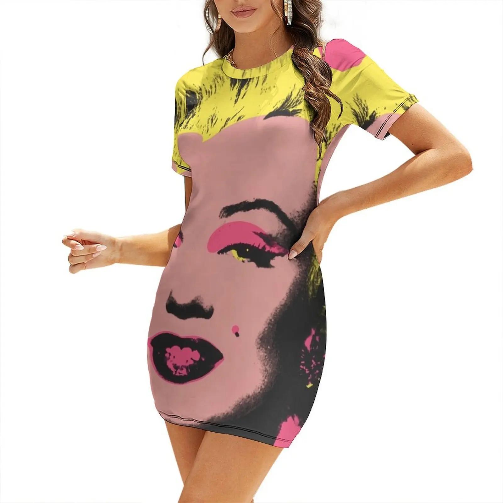 warhol - vintage illustration Short-Sleeved Dress Women long dress prom clothes summer dresses womens 2025 Dress
warhol - vintage illustration Short-Sleeved Dress Women long dress prom clothes summer dresses womens 2025 Dress