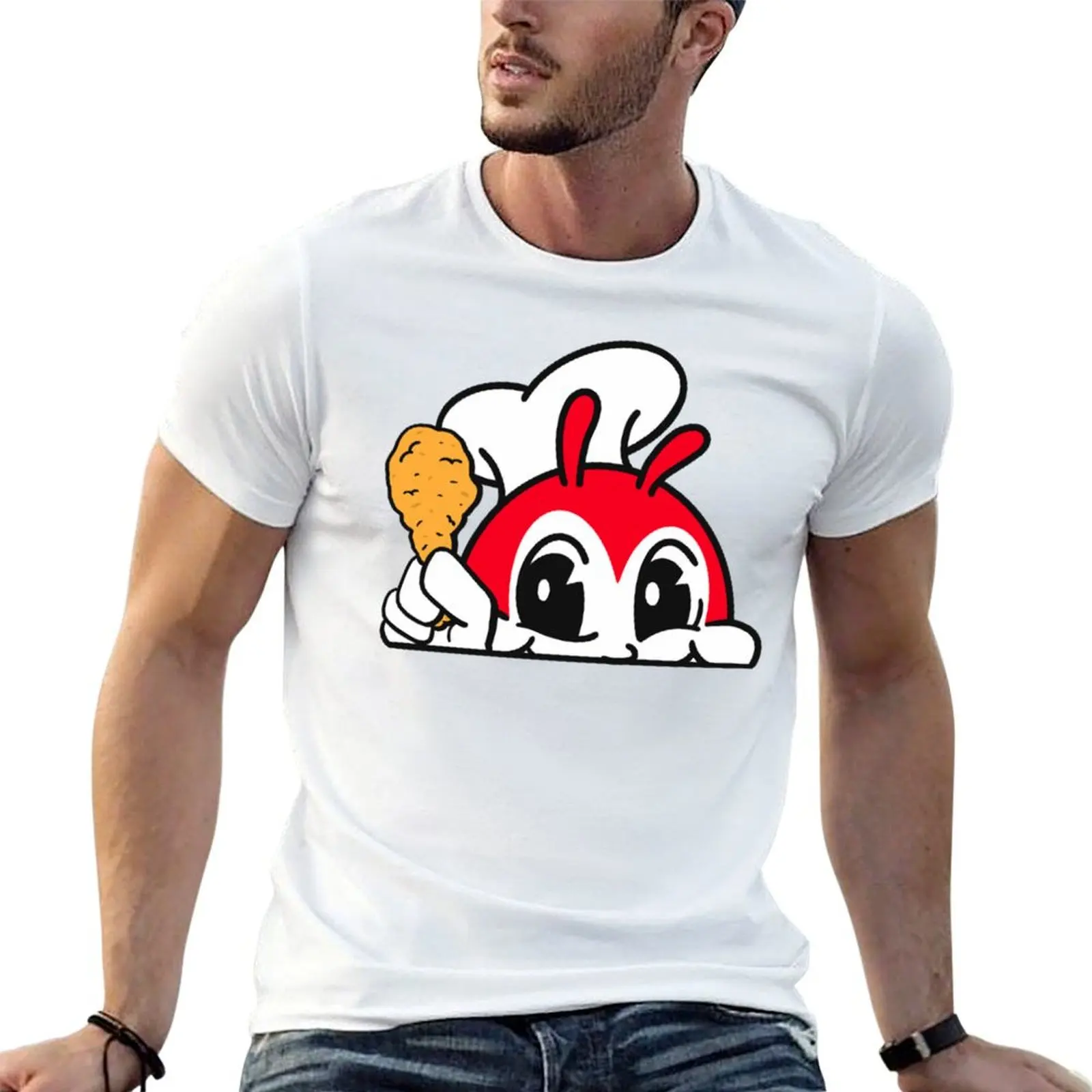 JOLLIBEE PEEKING CUTE CHICKEN JOY FILIPINO T-Shirt man t shirts cotton funny t shirts dark humor T-Shirt
JOLLIBEE PEEKING CUTE CHICKEN JOY FILIPINO T-Shirt man t shirts cotton funny t shirts dark humor T-Shirt