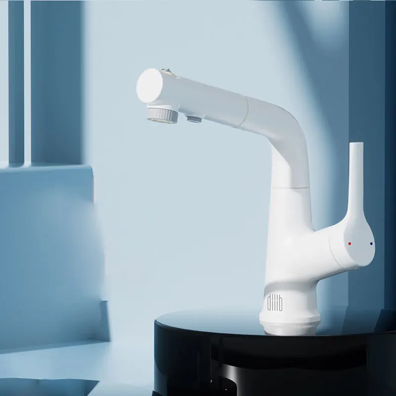 DIIIB смеситель для раковины, вращающийся кран, белая раковина, подъем вверх и вниз, горячая и холодная вода, колонна с регулируемым углом, ванная комната, кухня
DIIIB смеситель для раковины, вращающийся кран, белая раковина, подъем вверх и вниз, горячая и холодная вода, колонна с регулируемым углом, ванная комната, кухня