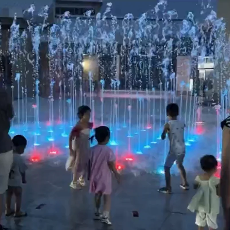 China High Quality Dry Floor Nozzle Spray Fountain Dry Land Music Dance Fountain Children Play
China High Quality Dry Floor Nozzle Spray Fountain Dry Land Music Dance Fountain Children Play