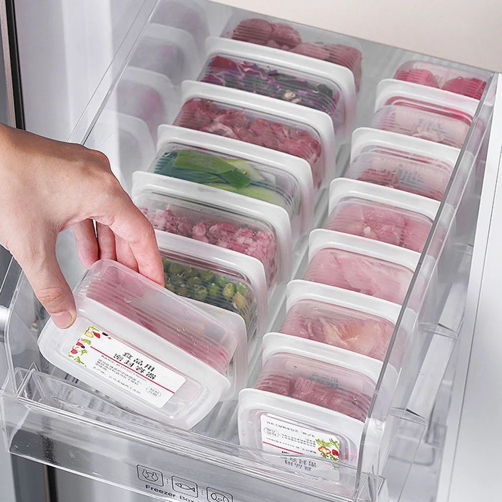 8pcs Square Rectangle Meat Storage Containers Fridge Freezer Sealed Preservation Boxes Keep Fresh ganized
8pcs Square Rectangle Meat Storage Containers Fridge Freezer Sealed Preservation Boxes Keep Fresh ganized