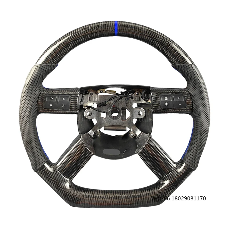 Качественное оптовое модификация кожаного руля из углеродного волокна для рулевого колеса автомобиля Chrysler 300C 
Качественное оптовое модификация кожаного руля из углеродного волокна для рулевого колеса автомобиля Chrysler 300C