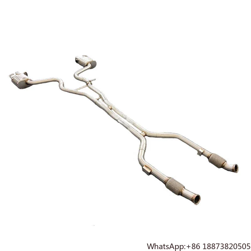 Stainless Steel 304 Exhaust System For Mercede-benz C43 Amg W205 3.0t 2017-2023 Catback Muffler Exhaust Pipe With Valve Control
Stainless Steel 304 Exhaust System For Mercede-benz C43 Amg W205 3.0t 2017-2023 Catback Muffler Exhaust Pipe With Valve Control