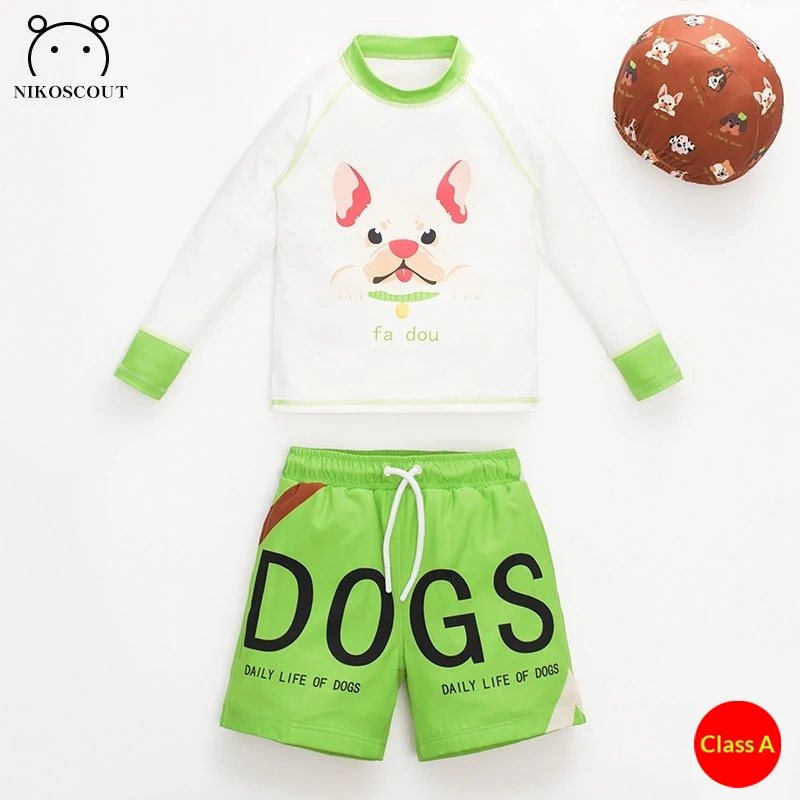 Swimsuit men's long sleeved sun protection quick drying boys' swimsuit A category 4-year-old split body children's swimsuit set
Swimsuit men's long sleeved sun protection quick drying boys' swimsuit A category 4-year-old split body children's swimsuit set