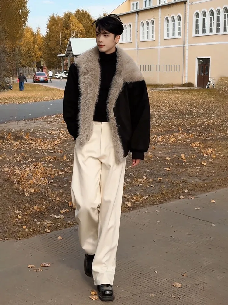 Мужское замшевое пальто Fce Lined ort Thi Warm Cotton Jaet Winter Cleanfit Coat Casual Loose Fit Long Sve Zipper Closure Pure...
Мужское замшевое пальто Fce Lined ort Thi Warm Cotton Jaet Winter Cleanfit Coat Casual Loose Fit Long Sve Zipper Closure Pure...