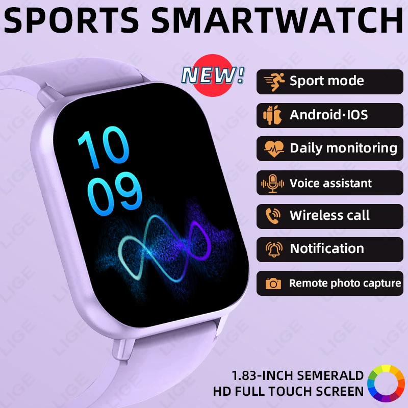 GPS Smart Watch For Women Gifts Full Touch Screen Sports Fitness Watch Bluetooth Call
GPS Smart Watch For Women Gifts Full Touch Screen Sports Fitness Watch Bluetooth Call