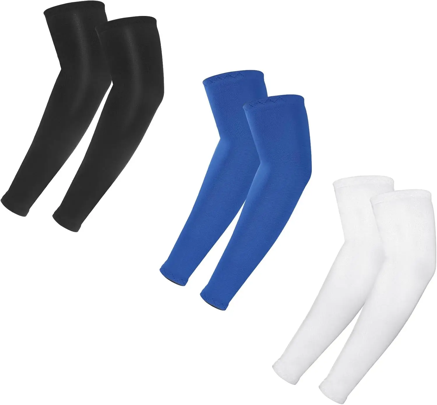 3 Pairs Kids Arm Sleeves, Breathable Ice Sleeves for Basketball Football Baseball Outdoor Sports
3 Pairs Kids Arm Sleeves, Breathable Ice Sleeves for Basketball Football Baseball Outdoor Sports