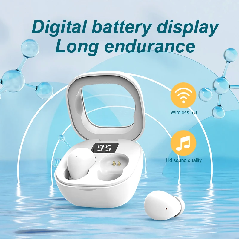 White Smallest Invisible Mini Earbuds Wireless Bluetooth Small Headphones, Invisible Sleep Wireless Earphone IPX5 Waterproof
White Smallest Invisible Mini Earbuds Wireless Bluetooth Small Headphones, Invisible Sleep Wireless Earphone IPX5 Waterproof