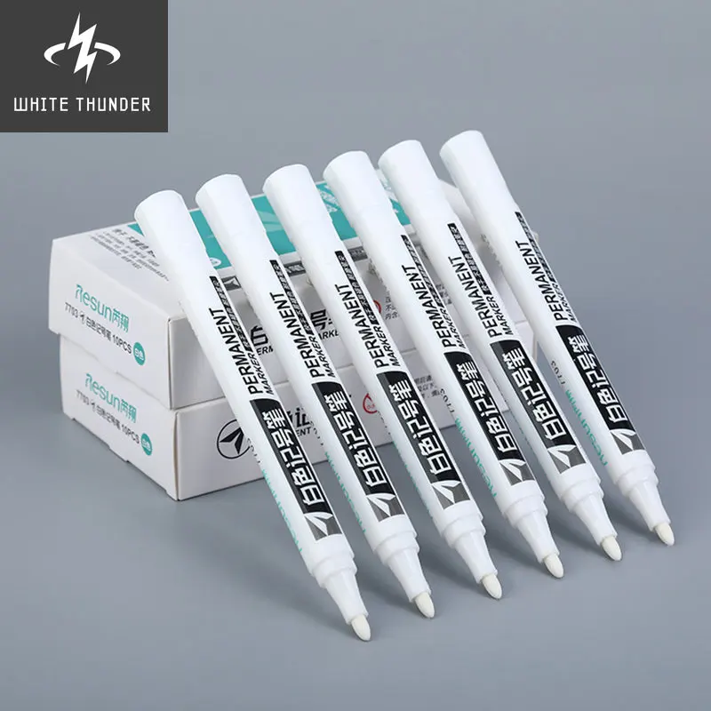 2/1pcs Waterproof Marker Pen Permanent Paint Tread Environmental Car Tire Painting Graffti Shoe Signature Wood Rubber
2/1pcs Waterproof Marker Pen Permanent Paint Tread Environmental Car Tire Painting Graffti Shoe Signature Wood Rubber