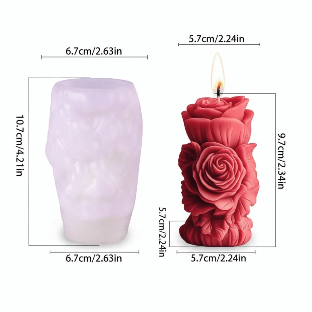 Silicone Material Rose Bouquet Mold Resin Pillar Shape Pillar Candle Mold 3D Design Bouquet Shape Flower Bouquet Mold
Silicone Material Rose Bouquet Mold Resin Pillar Shape Pillar Candle Mold 3D Design Bouquet Shape Flower Bouquet Mold