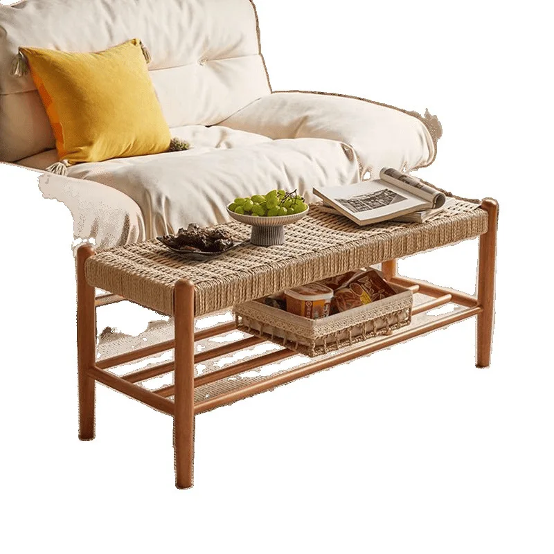 All solid wood shoe change stool woven cherry wood color door shoe stool low stool door porch rack pedal
All solid wood shoe change stool woven cherry wood color door shoe stool low stool door porch rack pedal