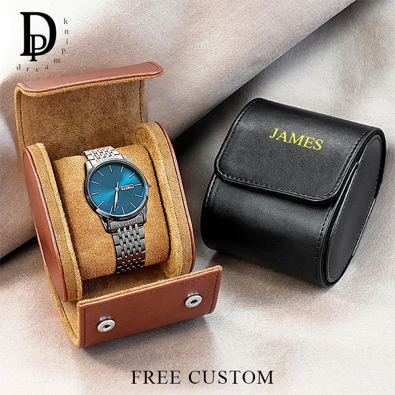 Портативная коробка для часов на заказ, роскошная винтажная сумка для хранения часов из искусственной кожи, сумка для хранения часов с гравировкой, коробка для хранения часов, подарок
Портативная коробка для часов на заказ, роскошная винтажная сумка для хранения часов из искусственной кожи, сумка для хранения часов с гравировкой, коробка для хранения часов, подарок