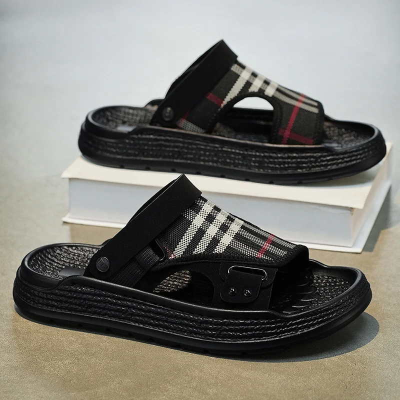 Summer New Arrival Men Classic Stitched Beach Sandals Casual Breathable Outdoor Non Slip Daily Walking Slip on Shoes
Summer New Arrival Men Classic Stitched Beach Sandals Casual Breathable Outdoor Non Slip Daily Walking Slip on Shoes