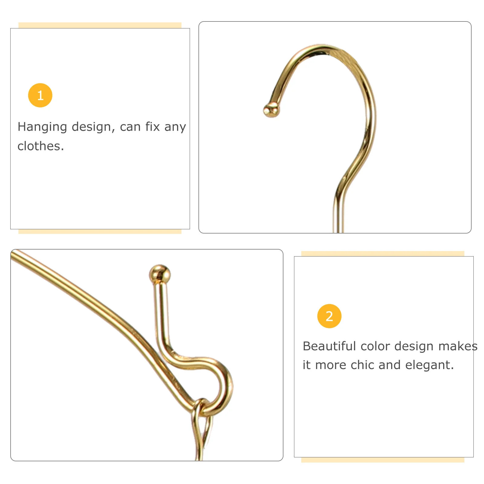 10pcs Anti-Slip Clothes Hangers Thickened Underwear Clip Home Shop Gold Smooth Space Saving Lingerie Bra Pants Hanger Drying
10pcs Anti-Slip Clothes Hangers Thickened Underwear Clip Home Shop Gold Smooth Space Saving Lingerie Bra Pants Hanger Drying