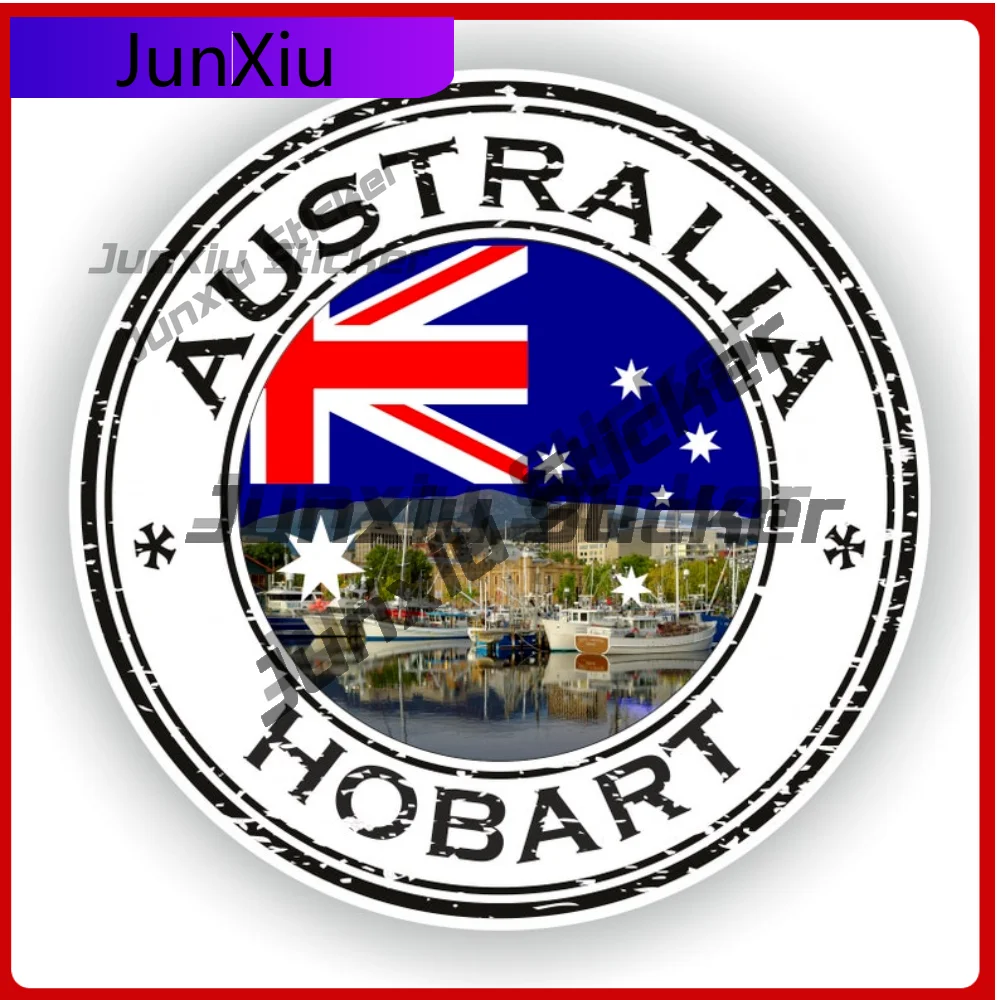 Hobart Australia Seal With Coat Of Arms Sticker Round Flag Stickers Fade Resistant Sun Resistant Designed For Guitar
Hobart Australia Seal With Coat Of Arms Sticker Round Flag Stickers Fade Resistant Sun Resistant Designed For Guitar