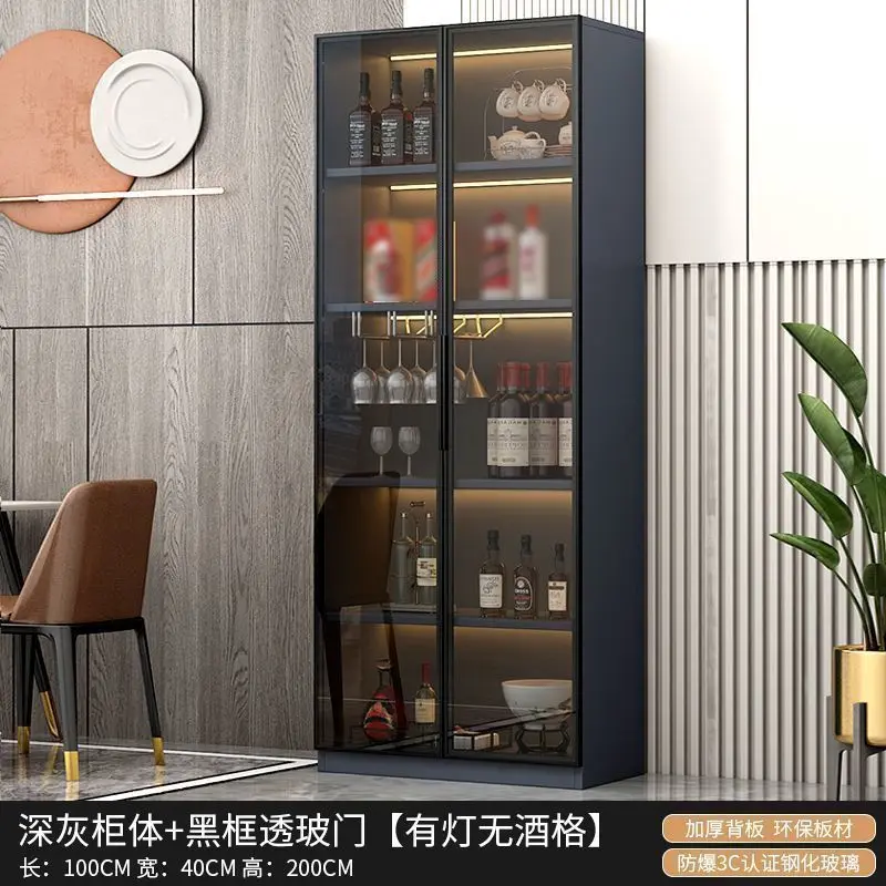 Custom Wine Cabinet Storage Cabinet Home Integrated Glass Door Display Cabinet Modern Simple Wall-Mounted High-End Sideboard Cab
Custom Wine Cabinet Storage Cabinet Home Integrated Glass Door Display Cabinet Modern Simple Wall-Mounted High-End Sideboard Cab