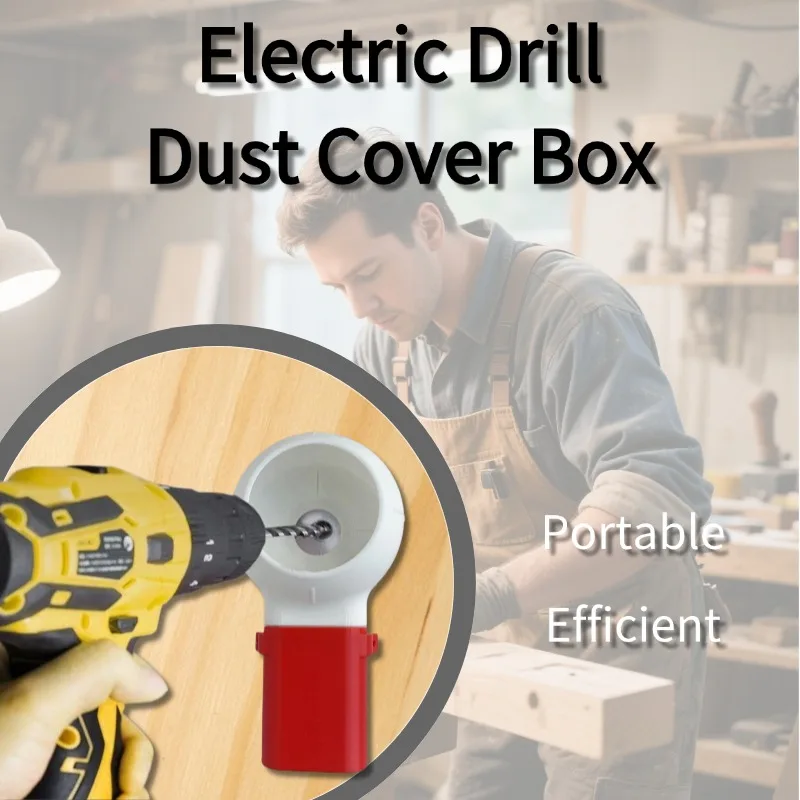 New Electric Drill Dust Cover Box Drill Chip Collector Impact Hammer Dust Collector Power Tool Drilling Dustproof Device
New Electric Drill Dust Cover Box Drill Chip Collector Impact Hammer Dust Collector Power Tool Drilling Dustproof Device